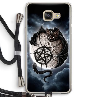 Volle maan: Samsung Galaxy A5 (2016) Transparant Hoesje met koord