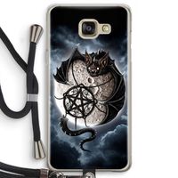 Volle maan: Samsung Galaxy A5 (2016) Transparant Hoesje met koord