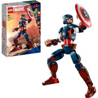 Marvel - Captain America bouwfiguur Constructiespeelgoed Marvel - Captain America bouwfiguur Constructiespeelgoed