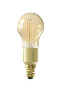 Smart LED Filament Goud Kogellamp P45 E14 220-240V 4,9W 470lm 1800-3000K - Calex