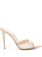 Gianvito Rossi mules Rania 85 mm - Tons neutres - thumbnail