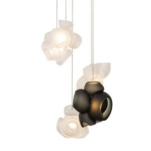 Bocci 100.5 Random Hanglamp - Transparant met grijs