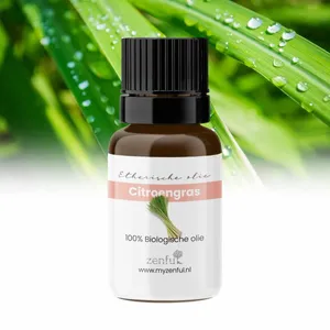 Citroengras (Lemongrass) etherische olie biologisch 10 ml