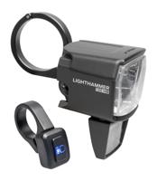 Trelock koplamp lighthammer ls 930-hb e-b 12v dc 130 lux
