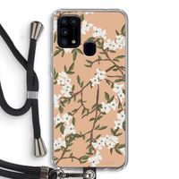 Blossoming spring: Samsung Galaxy M31 Transparant Hoesje met koord