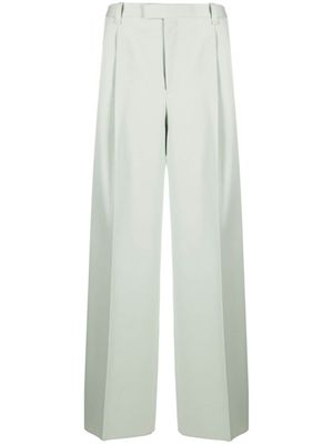 Lanvin pantalon à coupe ample - Vert
