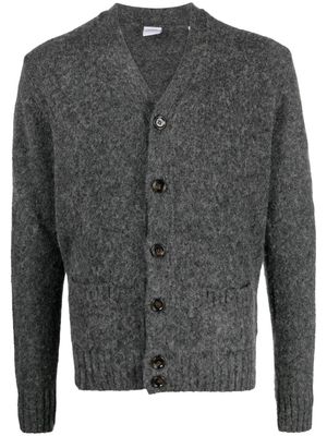 ASPESI cardigan en laine à boutonnière - Gris