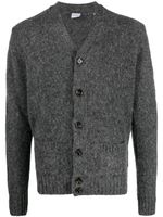 ASPESI cardigan en laine à boutonnière - Gris