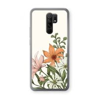 Floral bouquet: Xiaomi Redmi 9 Transparant Hoesje