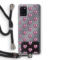 GIRL POWER: Samsung Galaxy A31 Transparant Hoesje met koord