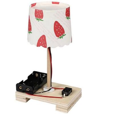 Creatieve DIY kleine tafel lamp technologie kleine productiebasis school studenten handleiding materiaalwetenschap experiment