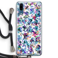 Hibiscus Flowers: Huawei P20 Transparant Hoesje met koord