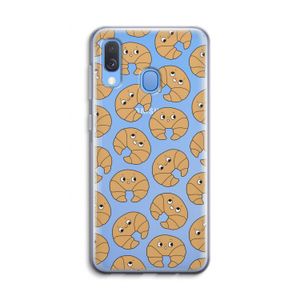 Croissant: Samsung Galaxy A40 Transparant Hoesje