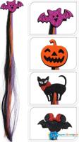 Halloween Hairextensions 4Ass - Nampook Halloween Hairextensions 4Ass - Nampook