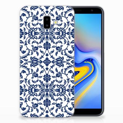 Samsung Galaxy J6 Plus (2018) | TPU Case | Flower Blue