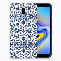 Samsung Galaxy J6 Plus (2018) | TPU Case | Flower Blue