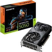 Gigabyte Nvidia GeForce RTX 5050 Videokaart 8 GB GDDR6-VRAM PCIe HDMI, DisplayPort