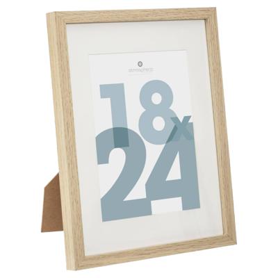Atmosphera fotolijstje Manu - voor een foto van 18 x 24 cm - naturel - modern/strak