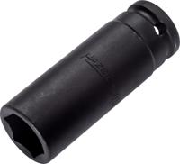 HAZET Krachtdopsleutel 900SLG-21 · 1/2 inch (12,5 mm) vierkant hol · Buiten-zeskant-tractieprofiel · SW 21 mm