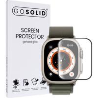 GO SOLID! Screenprotector voor Apple watch Ultra (49 mm) gehard glas
