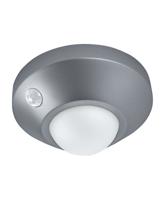 LEDVANCE NIGHTLUX® Ceiling L 4058075270855 LED-nachtlamp met bewegingsmelder Rond LED Neutraalwit Zilver