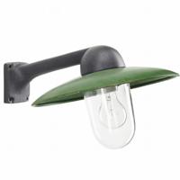 KS Verlichting Industrie stallampFabrique antraciet met retro groen - 1188GD