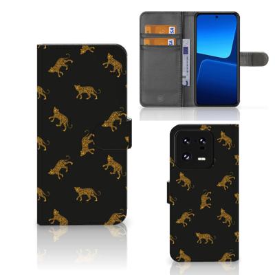 Telefoonhoesje | Met pasjeshouder | voor Xiaomi 13 Pro Leopards