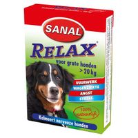 Sanal Dog relax kalmeringstablet large - thumbnail