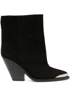 ISABEL MARANT bottines en daim - Noir