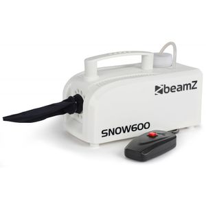 BeamZ SNOW600 sneeuwmachine 600W met afstandsbediening - Wit