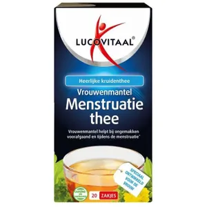 Lucovitaal Menstruatie Vrouwenmantel thee 20 zakjes