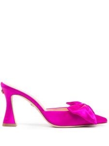 Dee Ocleppo mules Maldives 90 mm à détail de nœud - Violet