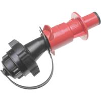 Brandstofvulopening CEMO Sicherheitseinfüllsystem rot für Kanister 5 l, 10 l und ExO-Kanister 10845 Voor kunststof en dubbele jerrycans, Voor metalen