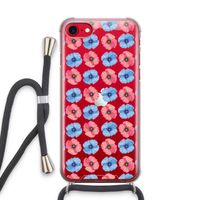 Klaproosjes: iPhone SE 2020 Transparant Hoesje met koord