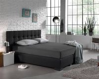 Dreamhouse Jersey Hoeslaken Matras | Antraciet - 135 gram - Enkel