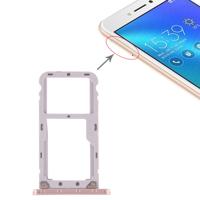 SIM-kaart lade + SIM-kaart lade/micro SD-kaart lade voor ASUS Zenfone Live ZB501KL (goud)