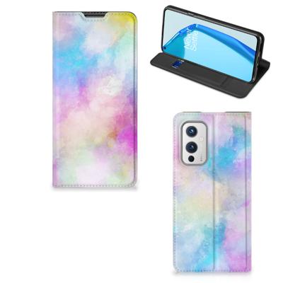 Bookcase OnePlus 9 Watercolor Light Bookcase OnePlus 9 Watercolor Light
