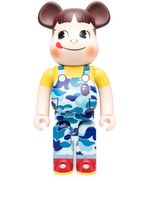 MEDICOM TOY x BAPE figurine Peko-chan BE@RBRICK - Bleu - thumbnail