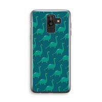 Diplodocus: Samsung Galaxy J8 (2018) Transparant Hoesje