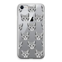 Kitten: iPhone 8 Transparant Hoesje