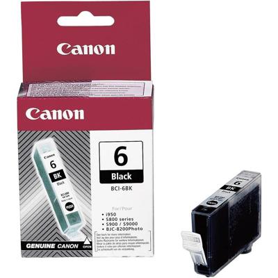 Canon Inktcartridge BCI-6BK Origineel Zwart 4705A002