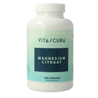 Vitacura Magnesium citraat 200 mg 180 Tabletten