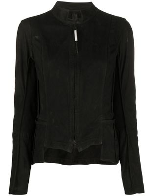 Isaac Sellam Experience veste ajustée à fermeture zippée - Noir