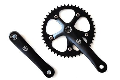 Polo & Bike Crankset 46t - Zwart Polo & Bike Crankset 46t - Zwart