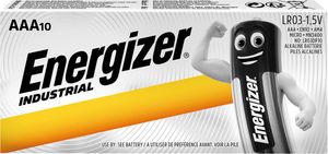 Energizer Industrial Wegwerpbatterij AAA Zink-Mangaandioxide (Zn/MnO2)