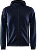 Craft 1910620 Core Soul Full Zip Hood Men - Dark Navy - XS