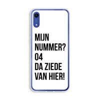Da ziede van hier: Honor Play 8A Transparant Hoesje Da ziede van hier: Honor Play 8A Transparant Hoesje