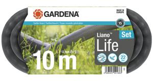 Gardena 18441-20 tuinslang 10 m Polyvinyl chloride (PVC) Zwart