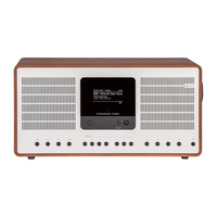 Revo SuperConnect Stereo - DAB+ - internet radio en Spotify - Walnoot/Zilver Revo SuperConnect Stereo - DAB+ - internet radio en Spotify - Walnoot/Zilver