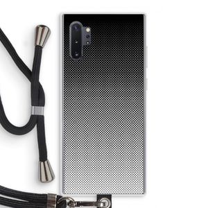 Musketon Halftone: Samsung Galaxy Note 10 Plus Transparant Hoesje met koord